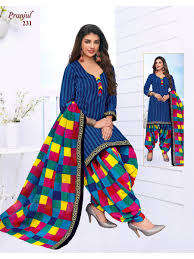 3 Piece Pranjul Priyanka Readymade Patiala Suit