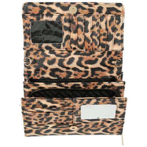 ***Authentic Steve Madden Leopard Crossbody***