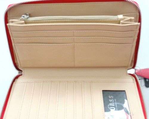 ***Authentic GUESS GLEESON WOMEN'S Wallet Oversized 8.5"x 5" Wallet Wristlet***