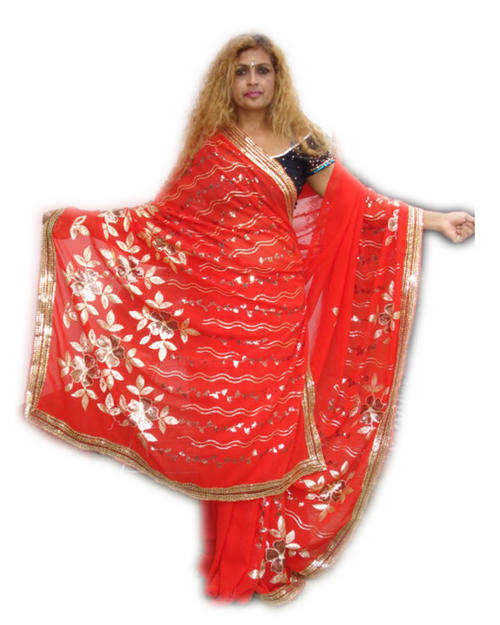 "Stunning" Soft Chiffon Sari