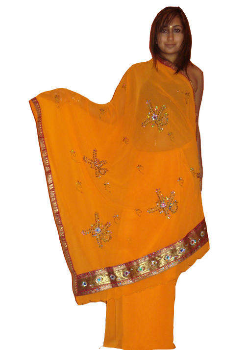 "Stunning" Soft Chiffon Sari