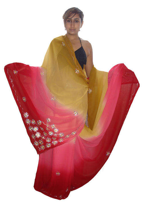 "Stunning" Soft Chiffon Sari