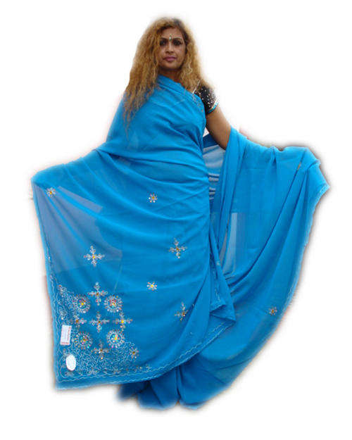 "Stunning" Soft Chiffon Sari