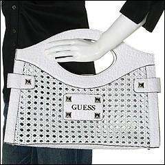 Authentic Guess Marciano HANDBAG CLASSIC white " SAND''