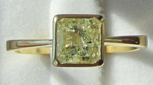 **BARGAIN BUY [R40716]** OUR FAMOUS 1CT DIAMOND SOLITAIRE RING [1.030ct] YELLOW GOLD - BUY SAFE