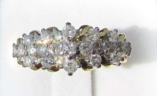 **BREATHTAKING [R37385]** HIGH QUALITY [0.700ct] DIAMOND BAND [4.714g] YELLOW GOLD - BUY SAFE