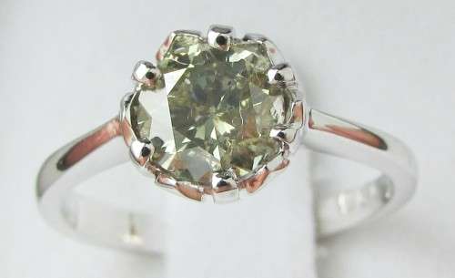 **BARGAIN BUY [R57716]** OUR FAMOUS 1CT DIAMOND SOLITAIRE RING [1.000ct] WHITE GOLD - BUY SAFE