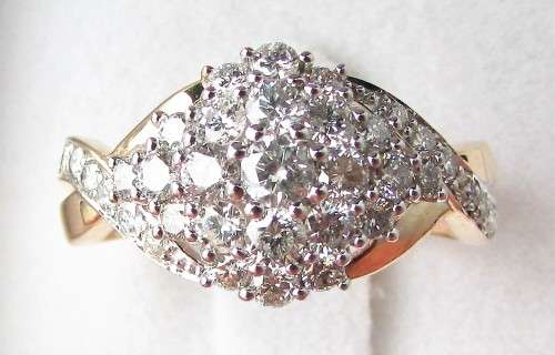 **JAW DROPPING [R50349]** ROUND CUT [1.150ct] DIAMOND [SI2] RING [YELLOW GOLD] - **SEE VIDEO**