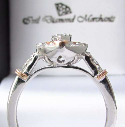 **EXCEPTIONAL [R31412]** MARQUISE DESIGN [0.400ct] DIAMOND RING [3.434g] WHITE GOLD - **SEE VIDEO**