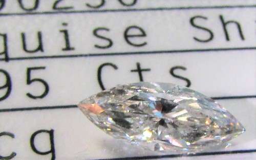 **CERTIFIED [R94372]** MASSIVE [1.095ct] MARQUISE CUT [ H / SI2 ] DIAMOND [SOUTH AFRICA] - BUY SAFE