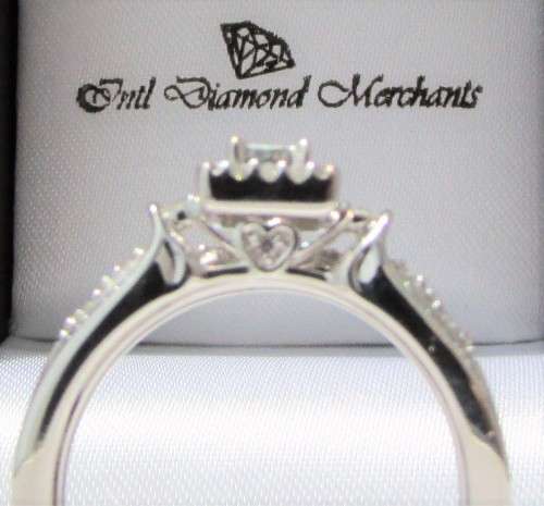 **SUPER SPECIAL [R40258]** BRIDAL TWINSET [0.600ct] DIAMOND RING [3.790g] WHITE GOLD - BUY SAFE