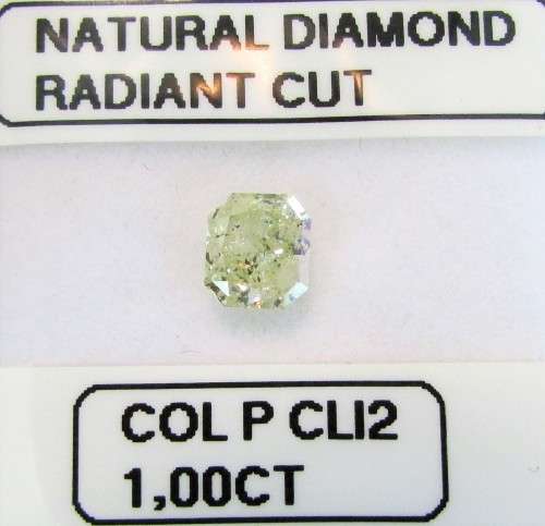 **GORGEOUS DIAMOND** HUGE RADIANT [1.00ct] CUT [LOOSE DIAMOND] - BUY SAFE