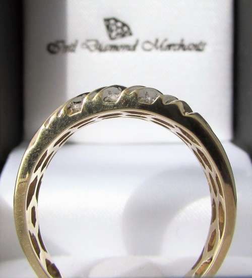 **ONE OF A KIND [R39257]** GENTS DIAMOND RING [0.400ct] ROUND CUT [YELLOW GOLD] - BUY SAFE