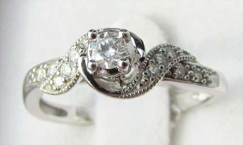**ULTRA SPARKLY [R29639]** DESIGNER DIAMOND [0.300ct] RING [WHITE GOLD] - BUY SAFE