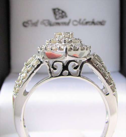 **MASSIVE DEAL [R74327]** MARQUISE DESIGN [2.00ct] DIAMOND RING [7.148g] WHITE GOLD - BUY SAFE