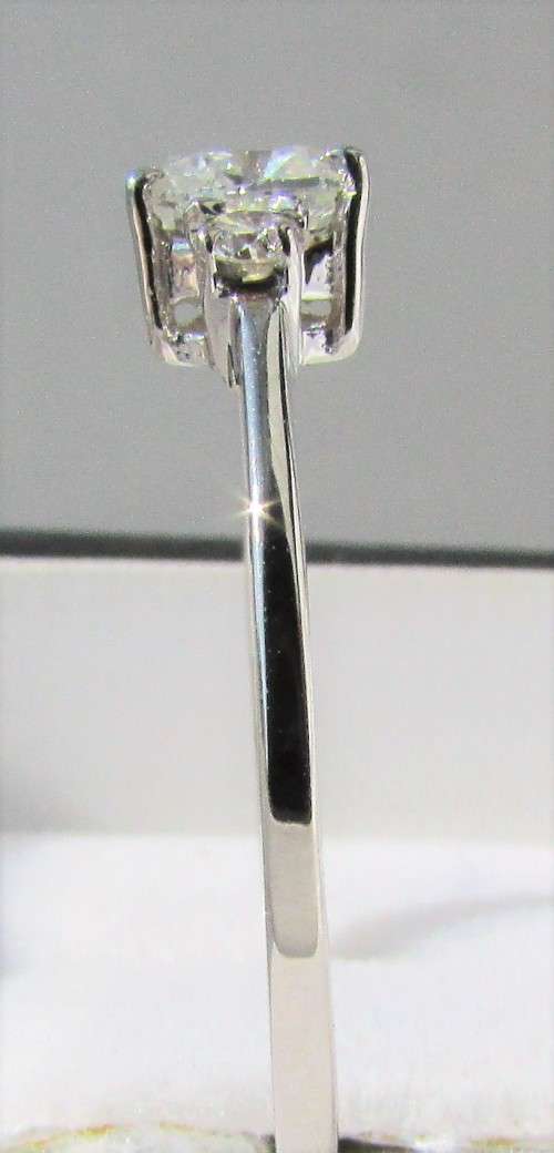 **ONCE OFF PIECE [R26639]** DESIGNER [0.400ct] TRILOGY DIAMOND RING [WHITE GOLD] - BUY SAFE