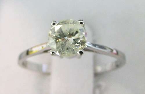 **1/2ct SPECIAL [R27314]** ROUND CUT [0.600ct] SOLITAIRE DIAMOND RING [WHITE GOLD] - BUY SAFE