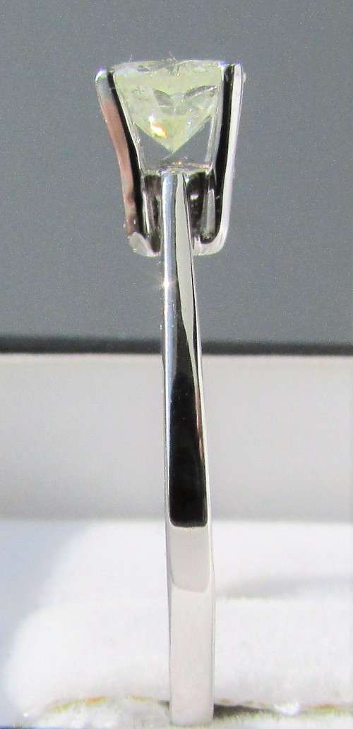 **1/2ct SPECIAL [R27314]** ROUND CUT [0.600ct] SOLITAIRE DIAMOND RING [WHITE GOLD] - BUY SAFE