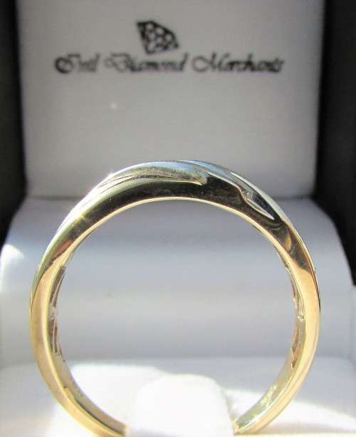 **ONE OF A KIND [R29257]** GENTS DIAMOND RING [0.180ct] ROUND CUT [YELLOW GOLD] - BUY SAFE