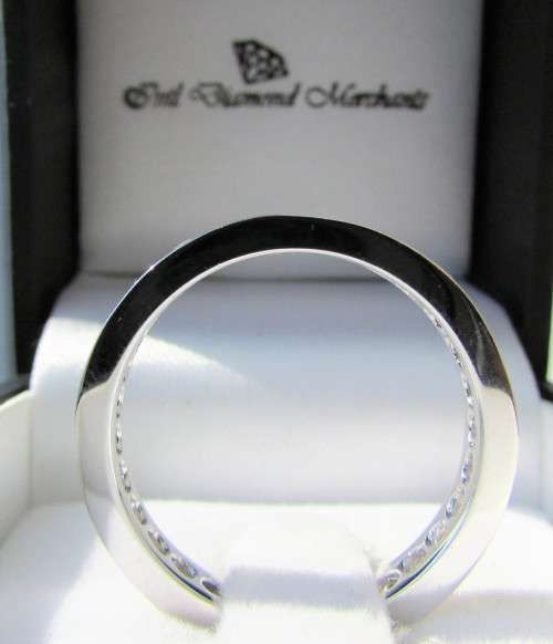 **ONCE-OFF [R60518]** FULL DIAMOND ETERNITY [1.00ct] DIAMOND RING [WHITE GOLD] - BUY SAFE