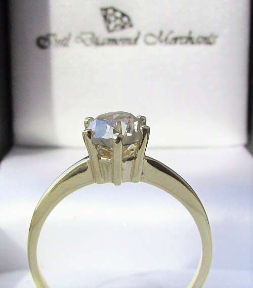 **BARGAIN BUY [R52764]** OUR FAMOUS 1CT DIAMOND SOLITAIRE RING [1.00ct] YELLOW GOLD - BUY SAFE