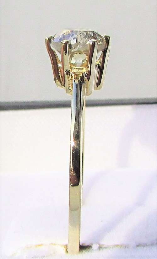 **BARGAIN BUY [R52764]** OUR FAMOUS 1CT DIAMOND SOLITAIRE RING [1.00ct] YELLOW GOLD - BUY SAFE