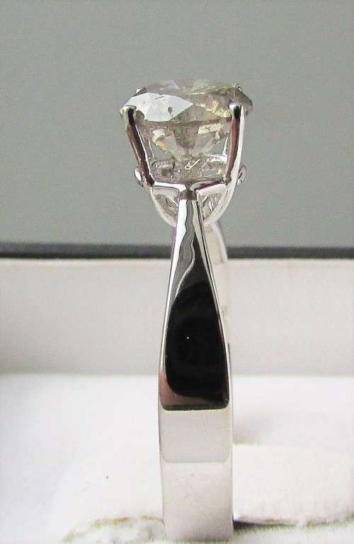 **BARGAIN BUY [R52764]** OUR FAMOUS 1CT DIAMOND SOLITAIRE RING [1.502ct] WHITE GOLD - BUY SAFE