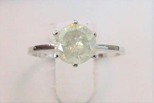 **BARGAIN BUY** OUR FAMOUS 1CT DIAMOND SOLITAIRE RING [1.280ct] WHITE GOLD - BUY SAFE
