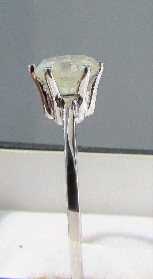 **BARGAIN BUY** OUR FAMOUS 1CT DIAMOND SOLITAIRE RING [1.280ct] WHITE GOLD - BUY SAFE