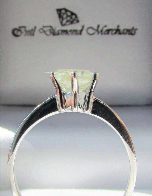 **BARGAIN BUY** OUR FAMOUS 1CT DIAMOND SOLITAIRE RING [1.280ct] WHITE GOLD - BUY SAFE