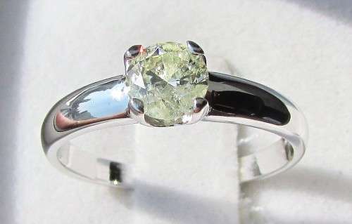 **1/2ct SPECIAL [R27314]** ROUND CUT [0.500ct] SOLITAIRE DIAMOND RING [WHITE GOLD] - BUY SAFE