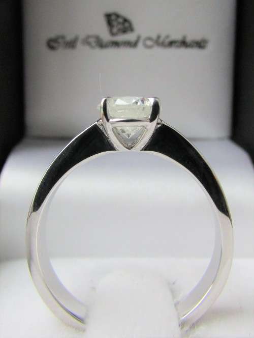 **BARGAIN BUY [R52716]** OUR FAMOUS 1CT DIAMOND SOLITAIRE RING [1.00ct] WHITE GOLD - BUY SAFE