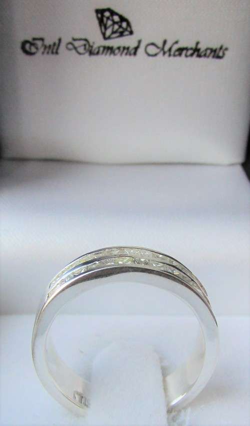 #TRENDING [R21635] CHANNEL DIAMOND [SI] RING [0.50ct] PRINCESS CUT [ONLINE EXCLUSIVE] -BUY SAFE