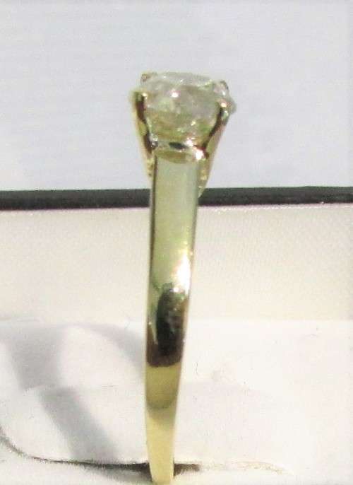 **BARGAIN BUY** OUR FAMOUS 1CT DIAMOND SOLITAIRE RING [1.00ct] YELLOW GOLD - BUY SAFE