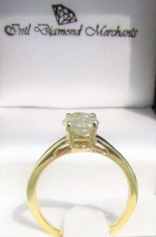 **BARGAIN BUY** OUR FAMOUS 1CT DIAMOND SOLITAIRE RING [1.00ct] YELLOW GOLD - BUY SAFE