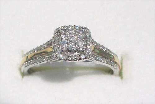 **SPECIAL DEAL [R28258]**  DESIGNER PIECE [0.350ct] DIAMOND RING [WHITE /YELLOW GOLD] - **SEE VIDEO*