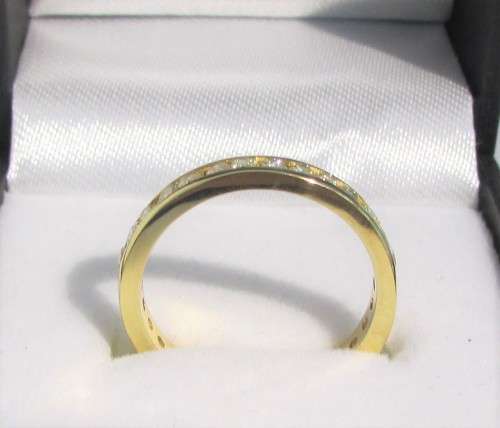 **ONCE-OFF [R60518]** FULL DIAMOND ETERNITY [1.00ct] DIAMOND RING [YELLOW GOLD] - BUY SAFE