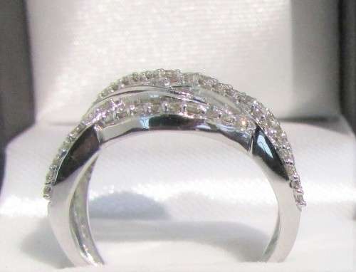 **HUGE DEAL [R74327]** DESIGNER ROUND / BAGUETTE CUT [1.350ct] DIAMOND RING [WHITE GOLD] - BUY SAFE