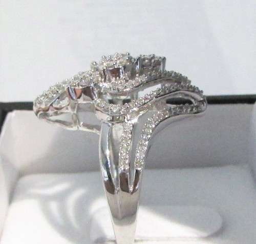 **BRILLIANT BUY [R41042]** TRILOGY DESIGN [1.00ct] DIAMOND RING [WHITE GOLD] - BUY SAFE
