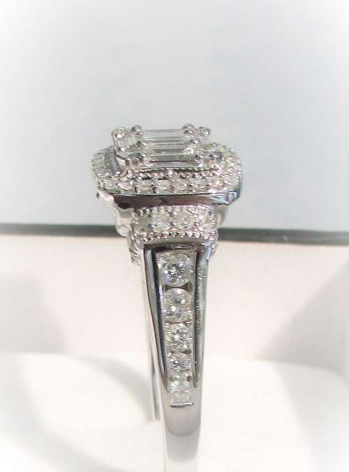 **MASSIVE DEAL [R74327]** BAGUETTE CUT DESIGN [1.400ct] DIAMOND RING [WHITE GOLD] - BUY SAFE