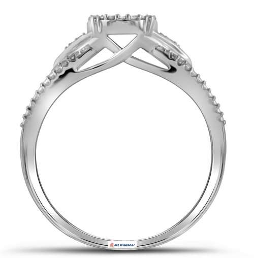 **GORGEOUS | R30639** DESIGNER PIECE | 0.350ct | DIAMOND RING | WHITE GOLD - BUY SAFE