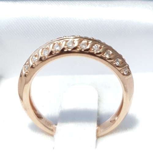 **STUNNING | R27419** DESIGNER PIECE | 0.300ct | DIAMOND BAND | ROSE GOLD - BUY SAFE