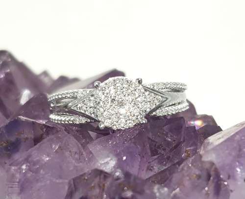 **GORGEOUS | R30639** DESIGNER PIECE | 0.350ct | DIAMOND RING | WHITE GOLD - BUY SAFE