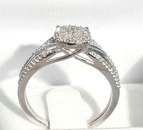 **GORGEOUS | R30639** DESIGNER PIECE | 0.350ct | DIAMOND RING | WHITE GOLD - BUY SAFE