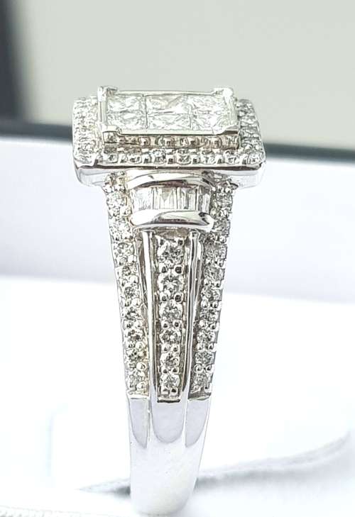**WOW APPEAL | R69961** COLOURLESS DIAMONDS |1.250ct| DESIGNER DIAMOND RING | WHITE GOLD -BUY SAFE