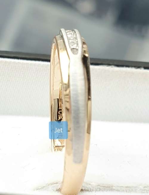 **STACKABLES | R12004** ROUND BRILLIANT CUT | 0.08ct | DIAMOND BAND | YELLOW GOLD - BUY SAFE