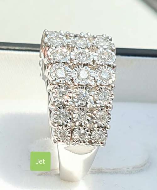 **MASSIVE DEAL | R88327** DESIGNER PIECE | 1.318ct | DIAMOND RING | WHITE GOLD - BUY SAFE
