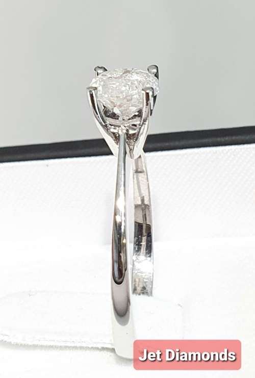 **BARGAIN BUY** OUR FAMOUS 1CT DIAMOND SOLITAIRE | 1.040ct | RING | 18KT WHITE GOLD - BUY SAFE
