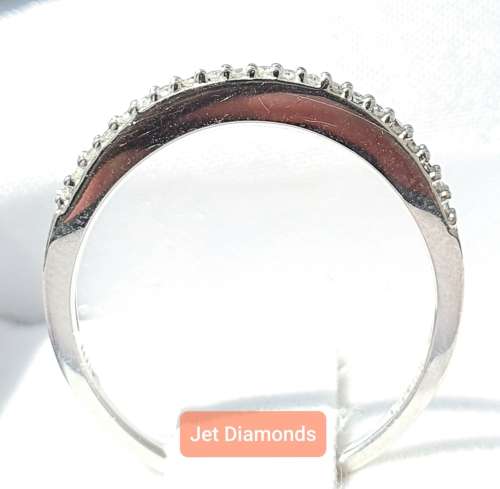 **STACKABLES | R21014** ROUND BRILLIANT CUT | 0.150ct | DIAMOND BAND | WHITE GOLD - BUY SAFE