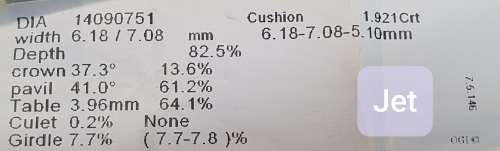 **HUGE CERTIFIED | R215362** CUSHION CUT | 2.921ct | DESIGNER DIAMOND RING |18KT WHITE GOLD-BUY SAFE